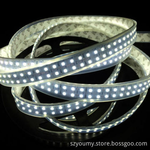 5M White 2 Double Row 3528 SMD 240led/M LED Flexible Strip Light